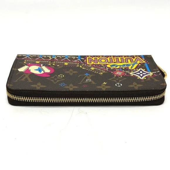 LOUIS VUITTON Monogram Vivienne Amusement Park Zippy Wallet - Picture 3 of 15